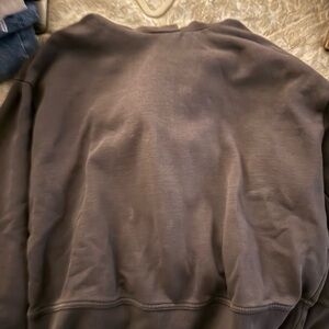 Zara Women's Gray Sweatshirt